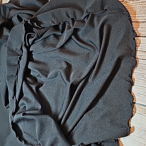 NEW i.e. PETITE BLACK LINED SLEEVELESS CICKTAIL DRESS - Picture 11 of 13